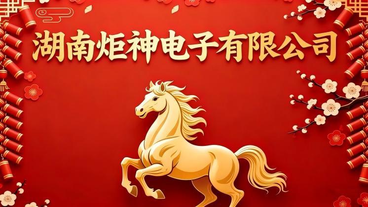 湖南炬神電子祝大家新春快樂(lè)、萬(wàn)事如意